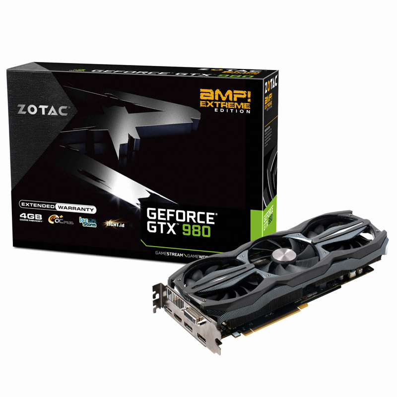 ZOTAC 지포스 GTX980 AMP! Extreme Edition D5 4GB