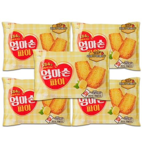 롯데제과 엄마손파이 254g (5개)_이미지