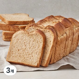 삼립 토종효모로 만든 통밀<b>식빵</b> 755g 3개