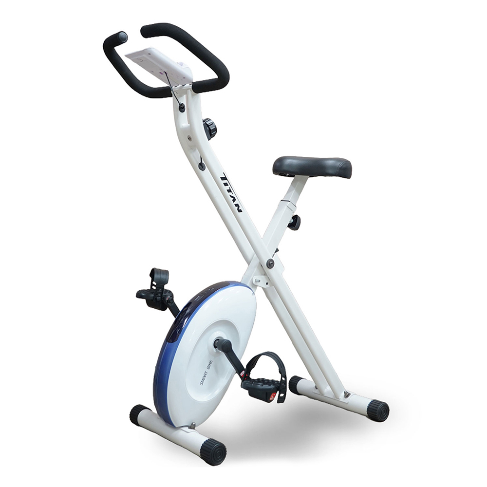  타이탄 뒤로돌리기 접이식 실내자전거 BC-2300