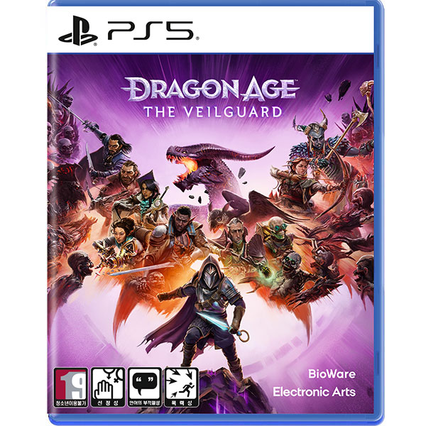 드래곤 에이지 더 베일가드 한글판 PS5, 패키지디스크_이미지