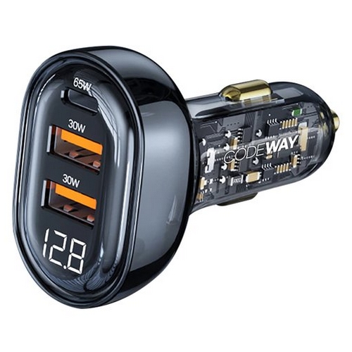 125W 3포트 트리플 초고속 차량용 충전기