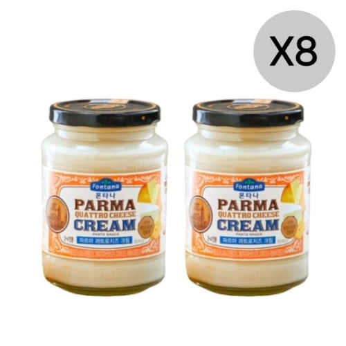 폰타나 파르마 콰트로치즈 크림 파스타소스 430g (16개)_이미지