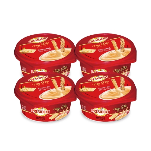 President 마이딥 에멘탈 치즈 125g (4개)_이미지