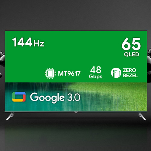 더함 우버 AMG 스마트 65 QLED 144Hz 돌비 AI 구글3.0 게이밍 (스탠드)_이미지