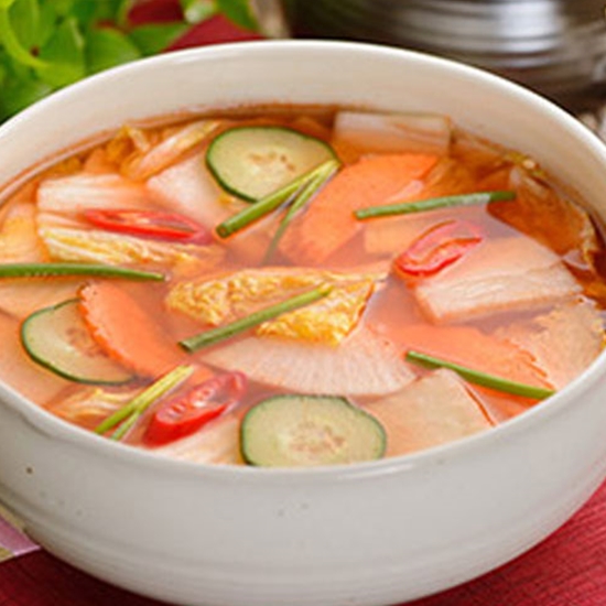 참미식품 나박물김치 2kg (1개)