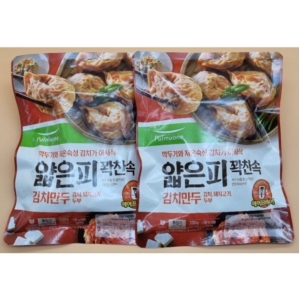 풀무원 얇은피 꽉찬속 김치만두 320g[2개]