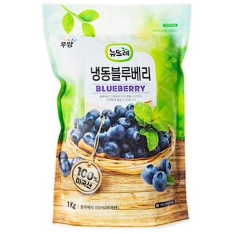 뉴뜨레 <b>냉동</b> <b>블루베리</b> 미국산 1kg