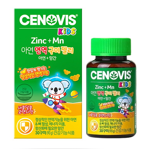 세노비스 키즈 아연 면역 구미젤리 30구미 x 3개