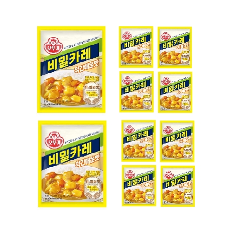 오뚜기 비밀카레 순한맛 100g (10개)_이미지