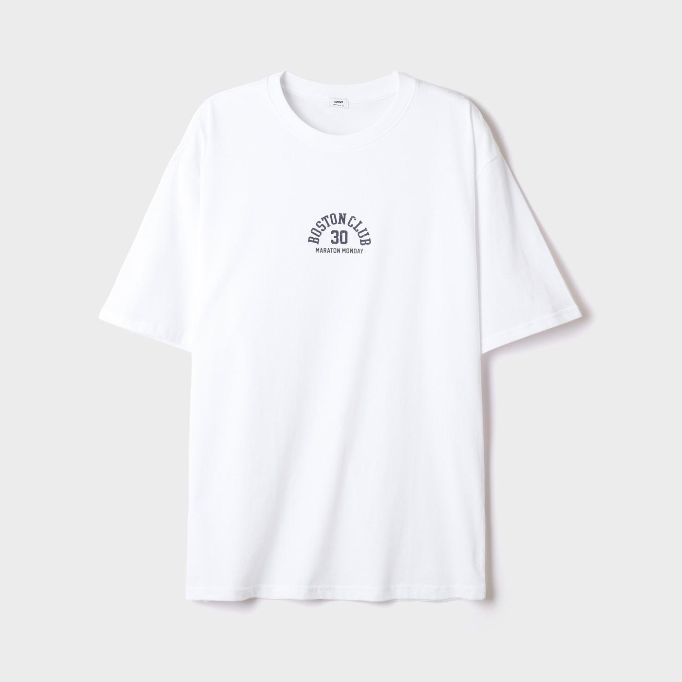 COOL BOSTON CLUB 스몰레터 반팔티 SPRPG37C66