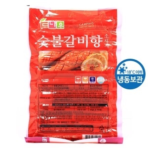 도나우 캠핑 숯불갈비향소시지 1kg (1개)_이미지