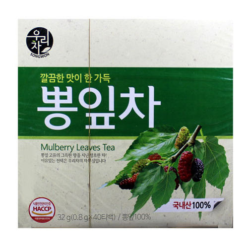 송원식품 우리차 뽕잎차 40T (1개)_이미지