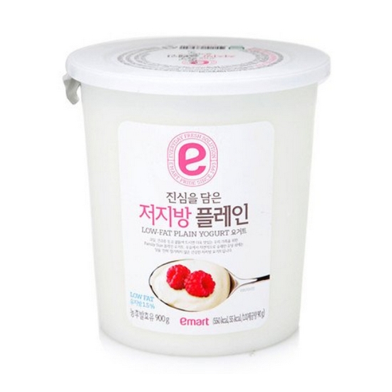 이마트 진심을 담은 저지방 플레인 요거트 900g (1개)_이미지