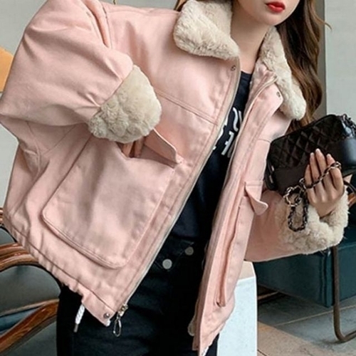 오너클랜 루즈핏 여자 퍼 패딩 덤블링 여성 점퍼 겨울 캐주얼 WFLKB0H_260302 582943_WFLKB0H_260302