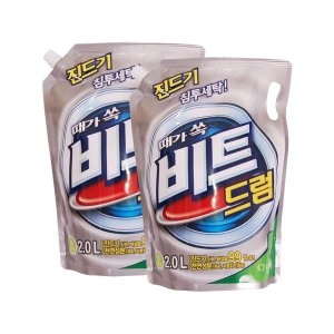 액체세제 드럼 2L2개/드럼세제/드럼세탁기 세제/드럼용 세제/세탁세제/세제/드럼세탁기용 세제