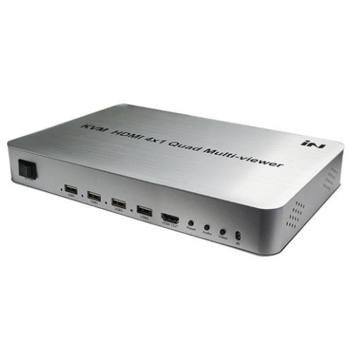 IN-HSW4VK 4:1 HDMI KVM 화면 분할기