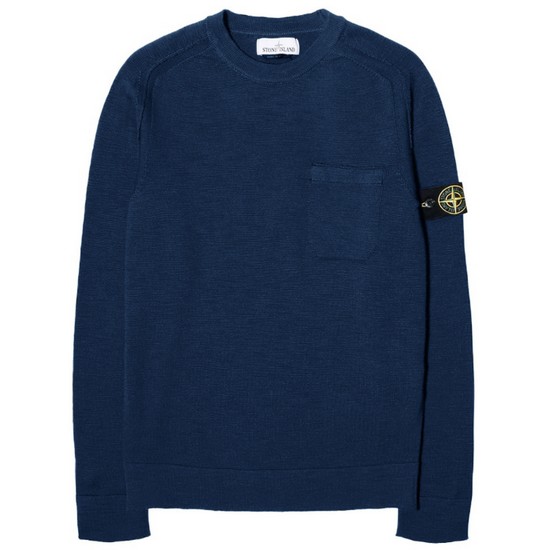 스톤아일랜드 와펜 포켓 라운드 니트 6915531D7 V0026_이미지