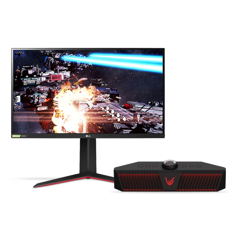 LG���� ��Ʈ���� 27GP750 + GP9 ���ֽ̹���Ŀ