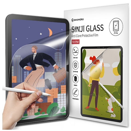 신지모루 iPad Pro 13 M4 저반사 소프트 필기감 액정보호필름 (액정 1매)_이미지