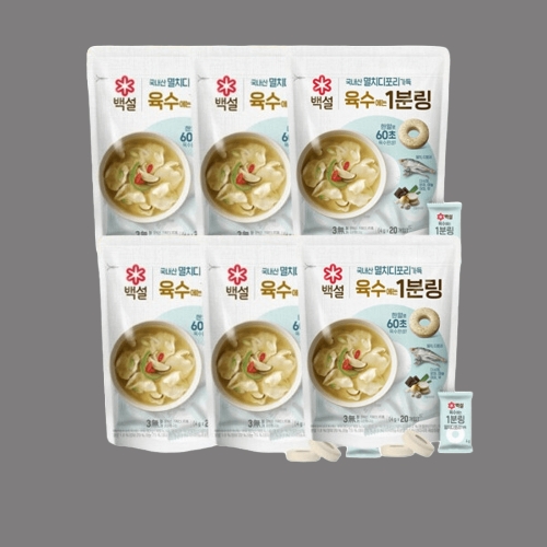 해통령 육수링 깊고 진한맛 80g(4gx20입) (6개)_이미지