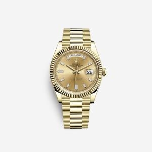 데이데이트 골드 40mm 228238