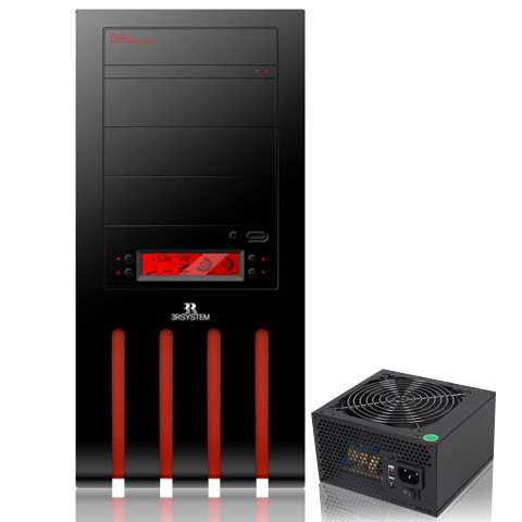 3RSYS R120 TOP Model 블랙 (ROCK POWER 450W Dual 2.2)_이미지
