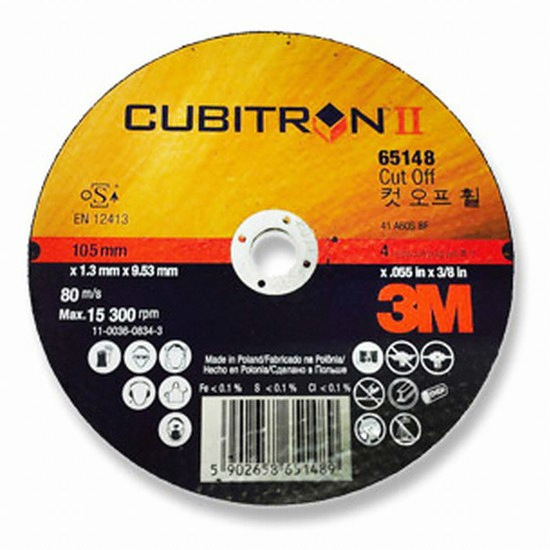 3M 4인치 큐피트론2 절단석 65148