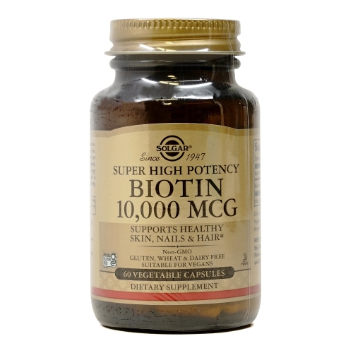 솔가 슈퍼 고효능 비오틴 10,000 mcg 60캡슐 (1개)