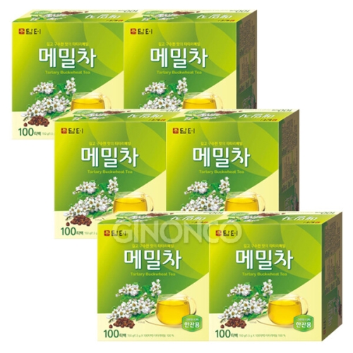 담터 메밀차 티백 100티백 (6개)_이미지