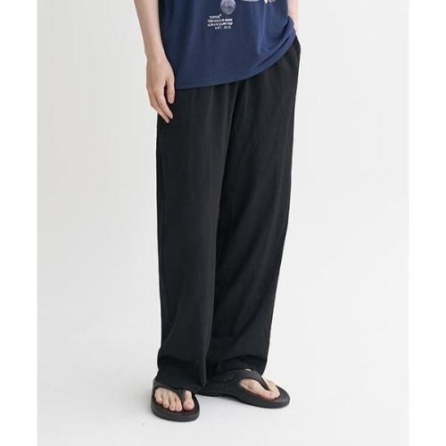 토피 ltgt TOFFEE 쿨 플리츠 밴딩 슬랙스 BLACK T1S-CPBSL01 236627
