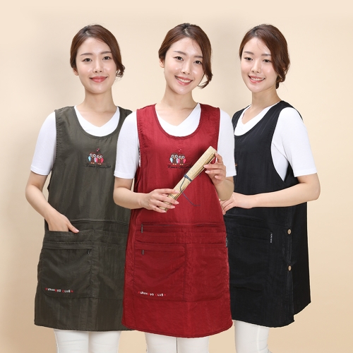 이솔홈 네코짝꿍 원피스 앞치마_이미지
