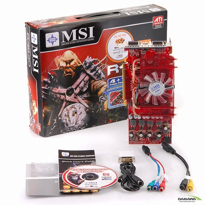MSI 라데온 HD 4830 R4830-T2D512 O.C Triple-S 512MB VF1050_이미지
