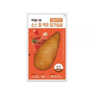 하림 하림이닭 소스 잘 먹은 닭가슴살 양념치킨맛 110g (1개)_이미지