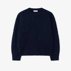 LF TNGT Cable Long S��ves ��Ʈ Top Navy TNSW5E102N2 907476