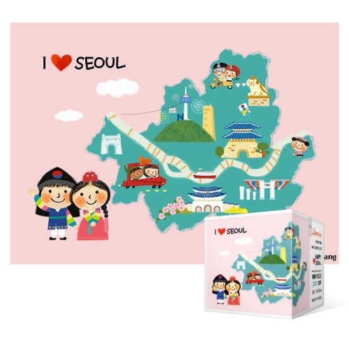 108피스 직소퍼즐 행복의 도시 서울  미니