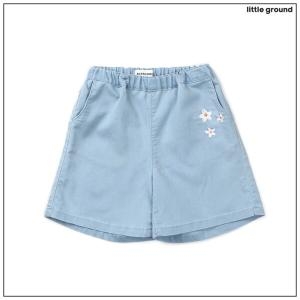 서양네트웍스 리틀그라운드 12 74324-413-72 SK 테일스쿱-플라워데님팬츠