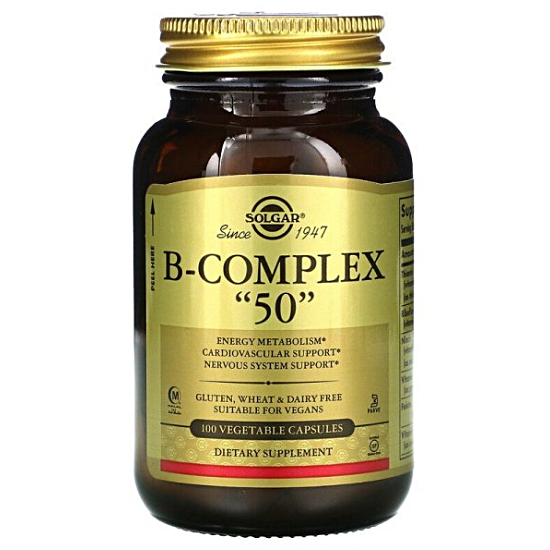 솔가 비타민 B-컴플렉스 50 100캡슐 (해외) (3개)_이미지