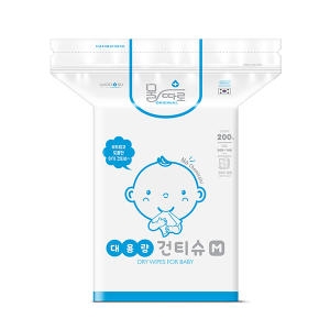 우수메디컬 물따로 대용량 건티슈 160매 (4팩)