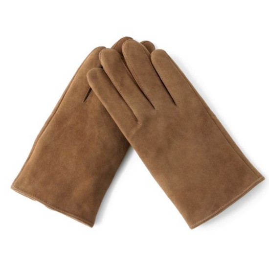 베네 컬러 양가죽 스웨이드 스마트폰 남성장갑_이미지