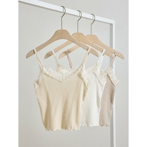 모리스커밍홈 레이스 골지 캐미 슬리브리스 탑_M2501TS006A