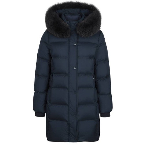 한성에프아이 올포유 폭스퍼 후드 소프트터치 슬림 다운 점퍼 ALDJNA311-930