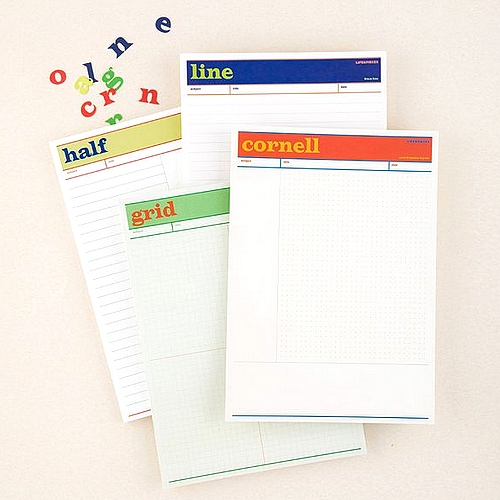 라이브워크 라이프앤피시스 메모패드 (4개)_이미지