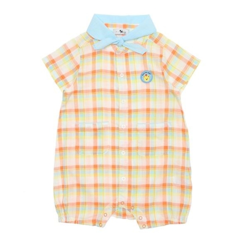 블루독베이비 큐트체크 바디수트 우주복 44313-601-05_OR 207199