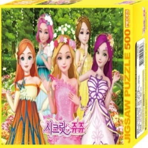 시크릿쥬쥬  시크릿쥬쥬 직소퍼즐 500PCS 하프가든 천유닷컴