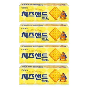 크라운제과 치즈샌드 리치 45g (4개)_이미지