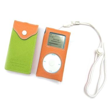 램램 iPod Mini Leather Jacket Orange