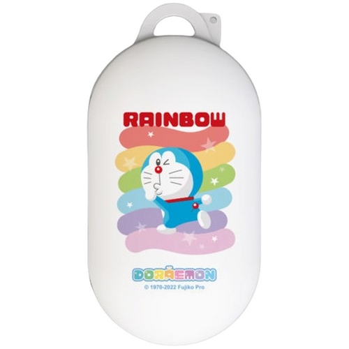 코쿼드 갤럭시 버즈 도라에몽 레인보우 하드케이스