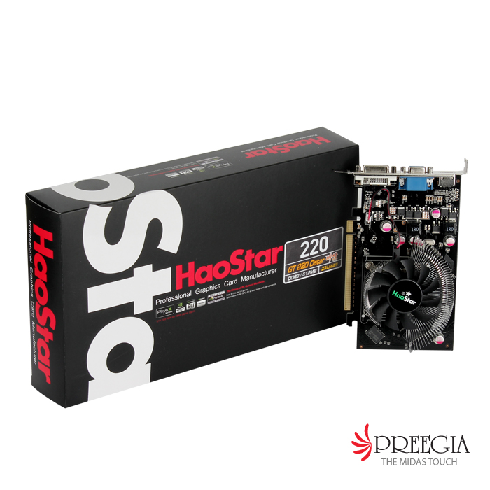 HAOSTAR ������ GT220 Ostar ��� D3 512MB �߸�