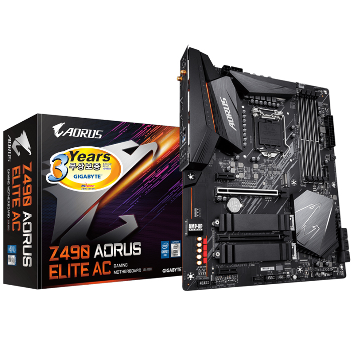 GIGABYTE Z490 AORUS ELITE AC 피씨디렉트